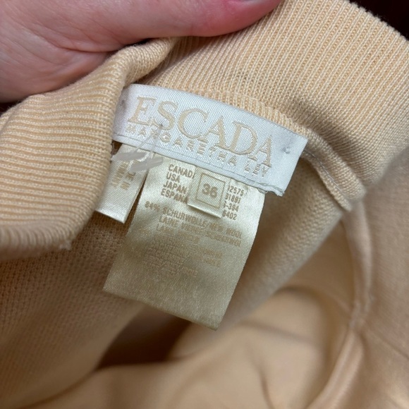 Escada Wool Blend Pencil Skirt - Picture 9 of 10